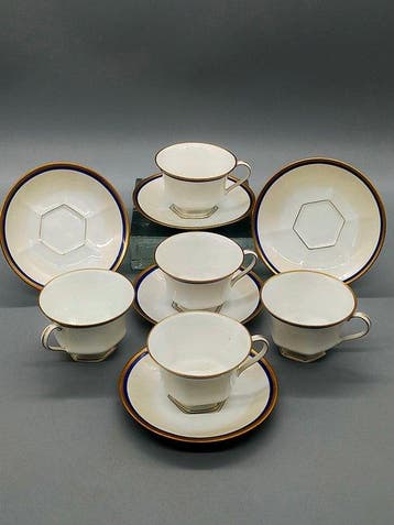 Hutschenreuther Hohenberg Kaffeeservice – Antikes Porzellan, Antiek en Kunst