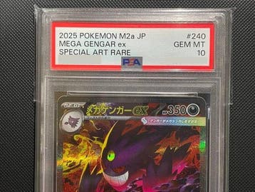 Pokémon - 1 Graded card - Mega Gengar ex MEGA Dream ex #240