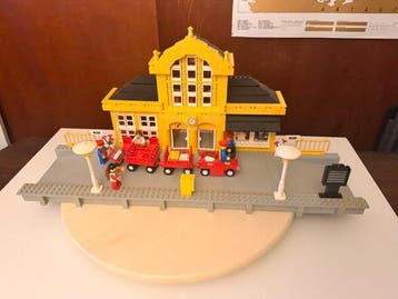 Lego Set - 4554 - City, Train - 4554 Metro Station, Kinderen en Baby's, Speelgoed | Duplo en Lego, Nieuw