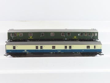 Sachsenmodelle H0 - Ensemble de wagons de passagers pour, Nieuw