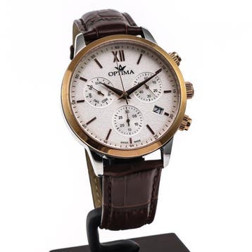Optima - Swiss Chronograph - OSC450-SRL-1 - Sans prix de, Nieuw
