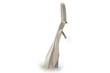 Manfield Schoudertas Wit, Handtassen en Accessoires, Tassen | Damestassen, Verzenden, Gebruikt, Wit