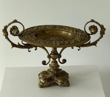 Tazza - Brons - Zeldzaam & Prachtig, Antiek en Kunst