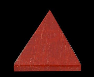 8,29 kg Grote natuurlijke rode jaspis gepolijste piramide -