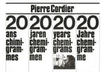 Pierre Cordier : 20 ans chimigrammes / 20 jaren chemigrammen, Verzenden