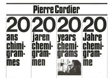Pierre Cordier : 20 ans chimigrammes / 20 jaren chemigrammen, Verzenden