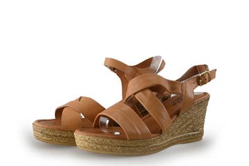 Omoda Espadrilles in maat 37 Bruin, Verzenden, Espadrilles