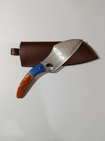 Hypnotics Waves - Couteau de cuisine - Cleaver - Gaine en