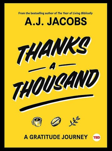 Thanks a Thousand 9781501119927 A.J. Jacobs, Verzenden, A.J. Jacobs
