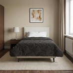 vidaXL Winter Duvet Antraciet 135 x 200 cm Microvezel en, Verzenden
