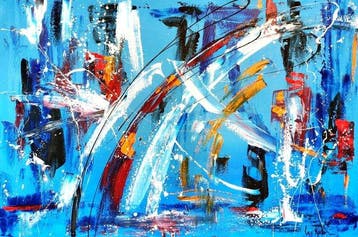 Luc Mora - Elan bleu - XXL