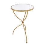 Salontafel - Staal - Gold Mirror Top