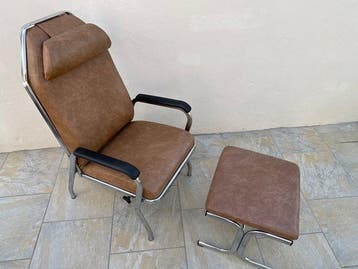Pierson de France - Fauteuil avec repose-pied (2) -