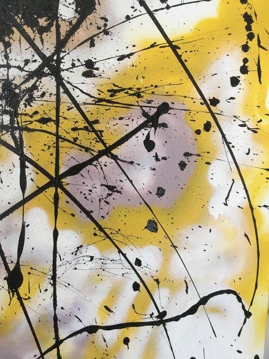 Coton Brut - Le monstre, Antiquités & Art, Art | Peinture | Moderne