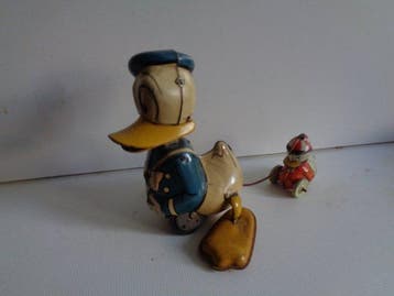 line mar toys - Blikken speelgoed - donald duck mit trick
