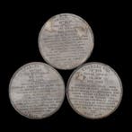 Frankrijk. Lot de 3 médailles Série des Rois de France, Postzegels en Munten