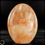 Zeldzame Perzik Maansteen Sprankelend Vrije vorm- 1088.95 g, Verzamelen, Mineralen en Fossielen