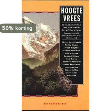 HOOGTEVREES 9789038859019 Auteur, Boeken, Verzenden, Gelezen, Auteur