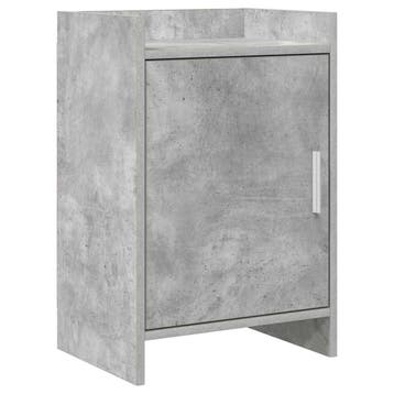 vidaXL Nachttafels Betongrijs 40 x 30 x 60 cm Bewerkt hout, Huis en Inrichting, Slaapkamer | Nachtkastjes, Verzenden, Nieuw