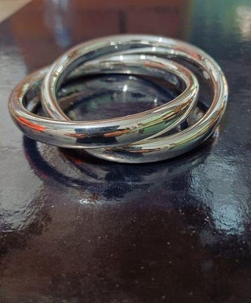 Zonder minimumprijs - Armband Zilver - Armband met twee, Nieuw
