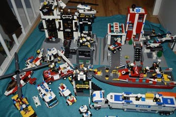 Lego - City - O.a. 7237 + 7892 en 7 More, Nieuw