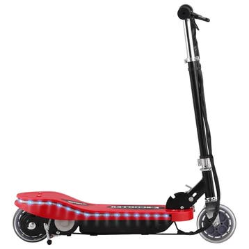vidaXL Step elektrisch met LED 120 W rood, Verzenden