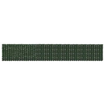 vidaXL Balkonscherm met bladeren Donkergroen 600 x 100 cm, Verzenden