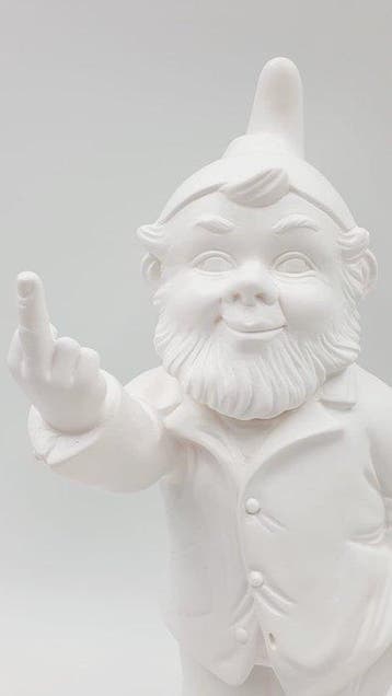 Ottmar Hörl (1950) - Sponti Activist Gnome White