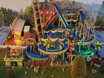Faller H0 - 140430 - Modeltreinlandschap (1) - Wildwaterbaan, Nieuw