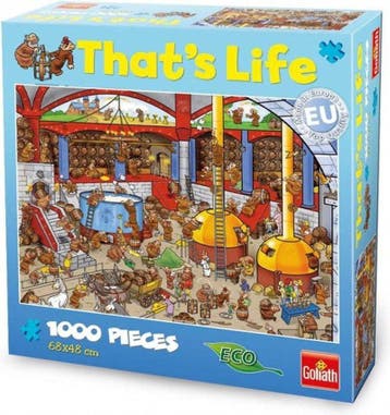 That's Life 1000 Stukjes Brewery (Brouwerij) Puzzel, Verzenden, Nieuw