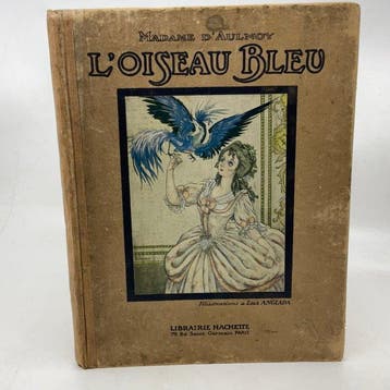 Madame dAulnoy / Lola Anglada (ill) - LOiseau Bleu - 1915