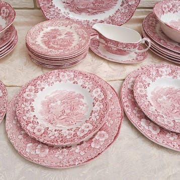 Enoch Wedgwood (Tunstall) Ltd. - Service à dessert (29) -