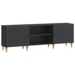 vidaXL TV Kast Zwart 150 x 31 x 50 cm Bewerkt hout, Verzenden, Nieuw