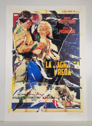 Mimmo Rotella (1918-2006) - La Magnifica preda ( The