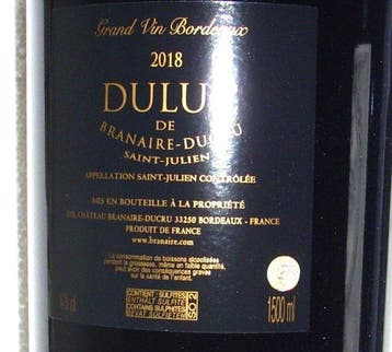 2018 Duluc de Branaire Ducru, 2nd wine of Château. Branaire, Verzamelen, Wijnen, Nieuw