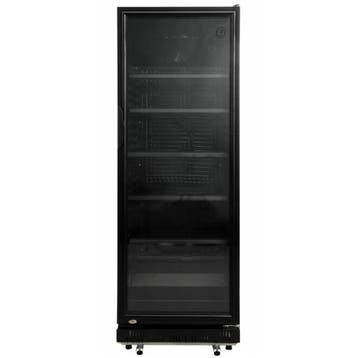 Koelkast | 347L | Zwart | 0°C/+10°C | Geforceerd |, Verzenden, Nieuw in verpakking