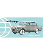 1961 DAF VARIOMATIC BROCHURE NEDERLANDS, Nieuw