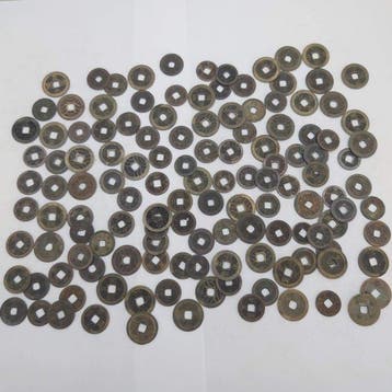 Japan. Cash coin Edo Period, Lot of 500g coins (Zonder