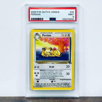 Pokémon Graded card - Persian 42 – Pokémon - PSA 9, Nieuw