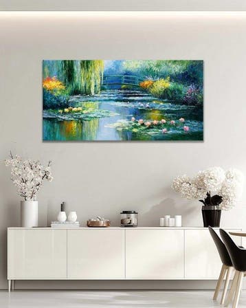 Stefano - Bridge Over Lily Pond