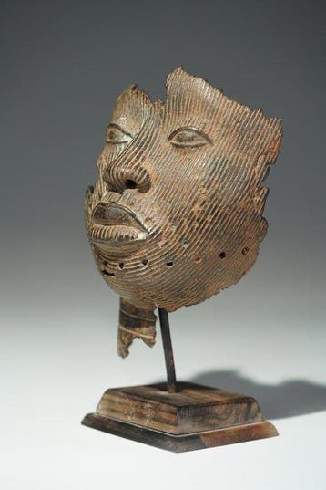 Een bronzen hoofd - Ife - Nigeria