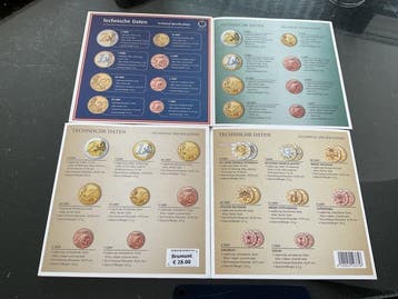 Oostenrijk. Year Set (BU) 2002/2018 (4 sets) (Zonder
