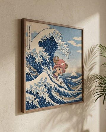 MEDSAN - One Piece Chopper Surfing the Great Wave