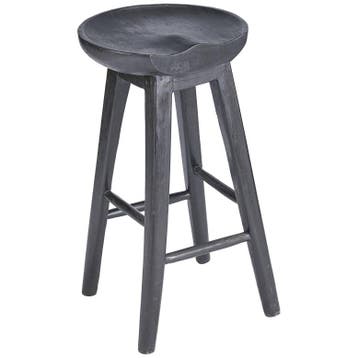 Bazar Bizar Tala Barkruk - Zwart - Nieuw in verpakking -, Verzenden, Nieuw, Hout, 60 tot 90 cm