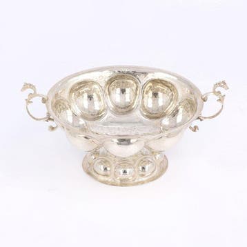 P. Heerens & Zoon - Brandewijnkom - .835 zilver