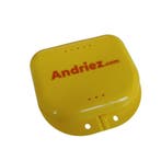 Beugelbakje - Geel - Gebitsbakje Beugeldoosje - Prothese Bak, Verzenden, Nieuw