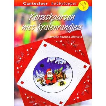 Kerstkaarten met kralenrandjes / Cantecleer hobbytopper, Verzenden, A. Radsma-Rietveld
