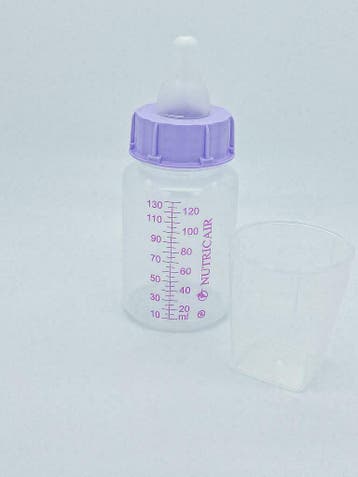 Cair Babyfles 130ml met Flessenspeen voor eenmalig gebruik, Ophalen of Verzenden, Nieuw