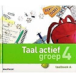 Taal Actief groep 4 ISBN 9789034568304 en 9789034568359, Boeken, Verzenden, Gelezen