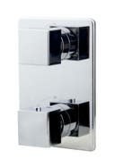 Sanifun afbouwplaat Hertz Duo chroom, Doe-het-zelf en Bouw, Nieuw, Overige typen